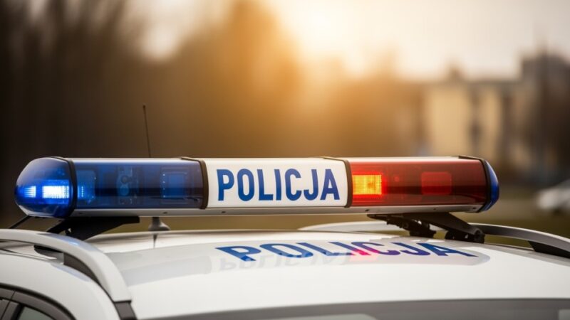 Agresywny mężczyzna z nożem zatrzymany po groźbach wobec 22-latki