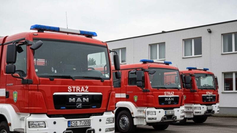 Nowoczesna strażnica w Będzinie – krok ku lepszemu bezpieczeństwu!