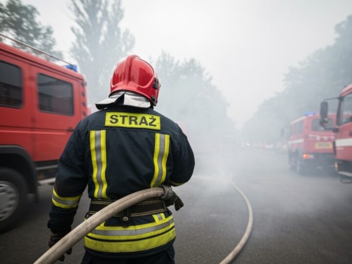 Pożar domku letniskowego w Boguchwałowicach: dramatyczna akcja strażaków