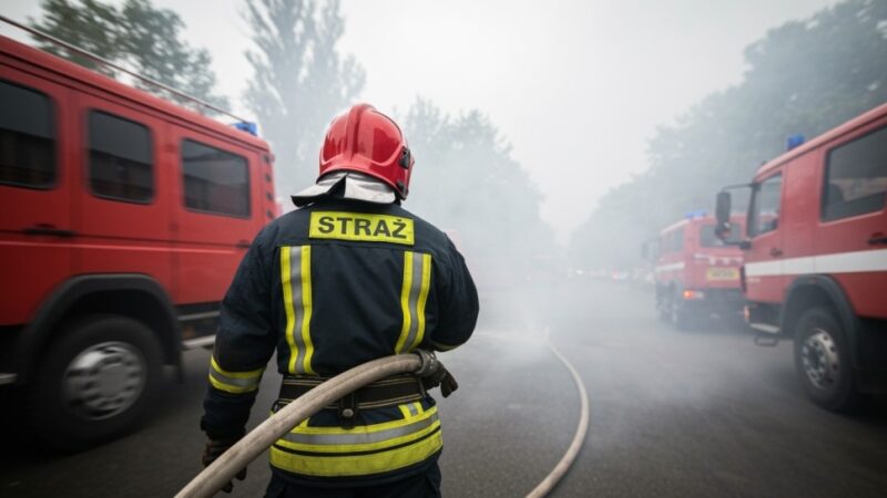 Pożar domku letniskowego w Boguchwałowicach: dramatyczna akcja strażaków