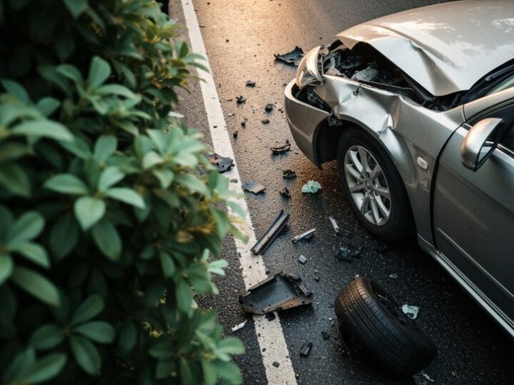 Kolizja na DK91: Ruch wstrzymany, ale nikt nie ucierpiał