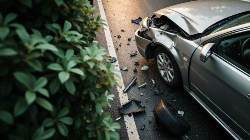 Kolizja na DK91: Ruch wstrzymany, ale nikt nie ucierpiał