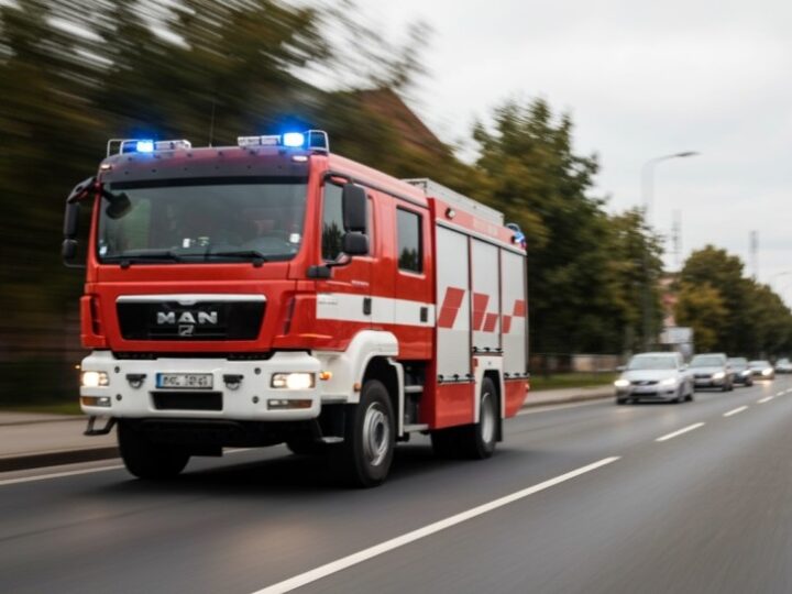 OSP Siewierz w akcji: Pożary i kolizje na pierwszej linii