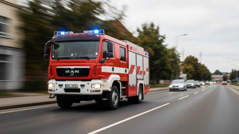 OSP Siewierz w akcji: Pożary i kolizje na pierwszej linii