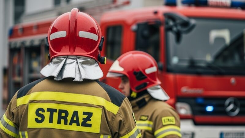 Wigilia MDP w Łagiszy: podsumowanie roku i nowe wyzwania dla młodych strażaków