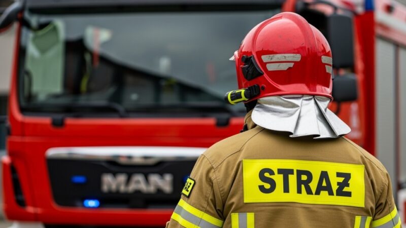 OSP Siewierz w akcji: Strażacy wspierają się w trudnych momentach