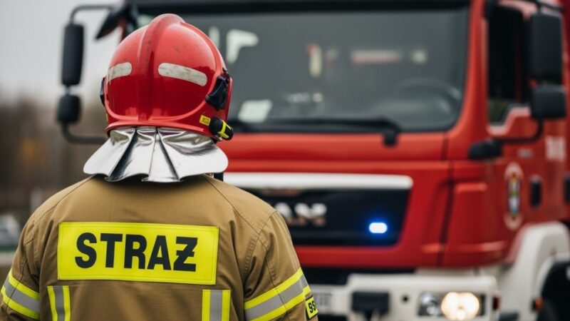 Młodzi strażacy z Dobieszowic biją rekordy na halowych zawodach pożarniczych