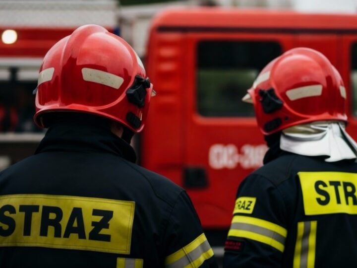 OSP Dobieszowice na emocjonującym starcie w zawodach pożarniczych w Będzinie