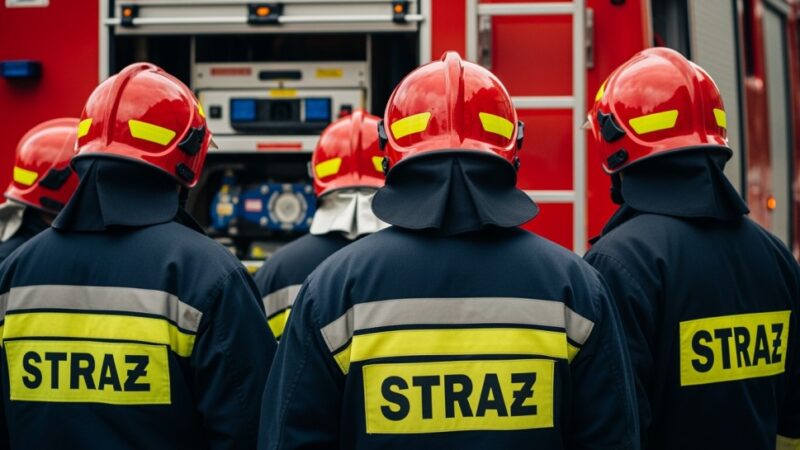 Nowy zarząd OSP Bobrowniki na zebranie sprawozdawcze 2026 roku