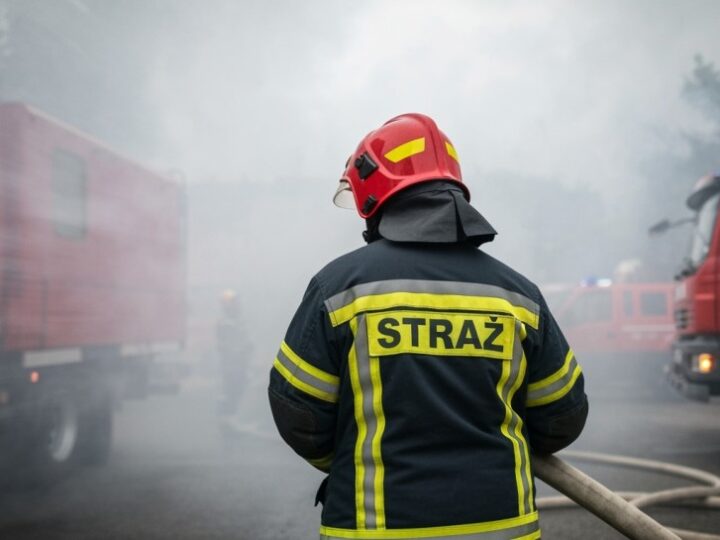Pożar tężni w Czeladzi opanowany: trwa śledztwo w sprawie podpalenia