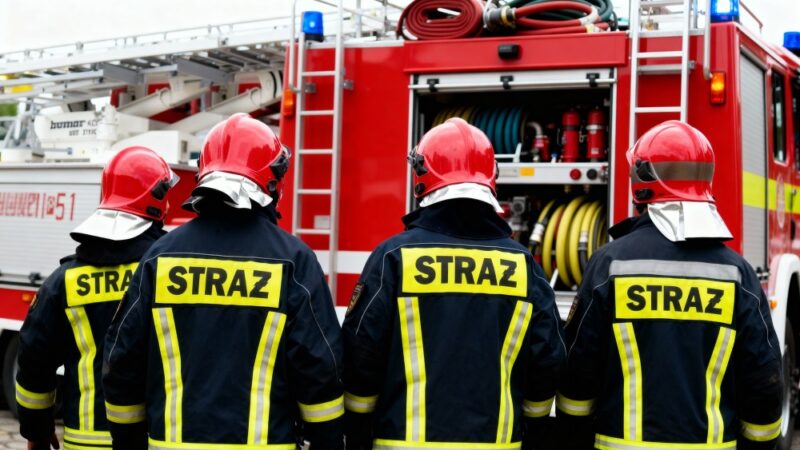 Czujki dymu w Czeladzi – strażacy ratują życie mieszkańców!