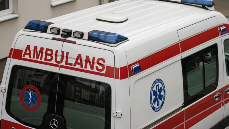 Ewakuacja pacjenta w Rogoźniku: Ratownicy w akcji