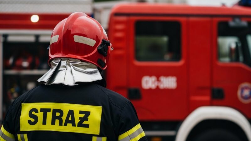 Strażacy w Wymysłowie doskonalą umiejętności w walce z pożarami lasów