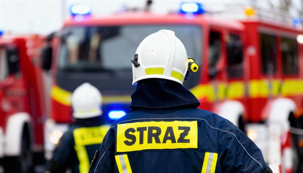 Strażacy z Żychcic edukują przedszkolaków w Wojkowicach