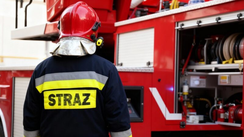 Czeladź: Strażacy interweniowali 10 razy dla bezpieczeństwa mieszkańców