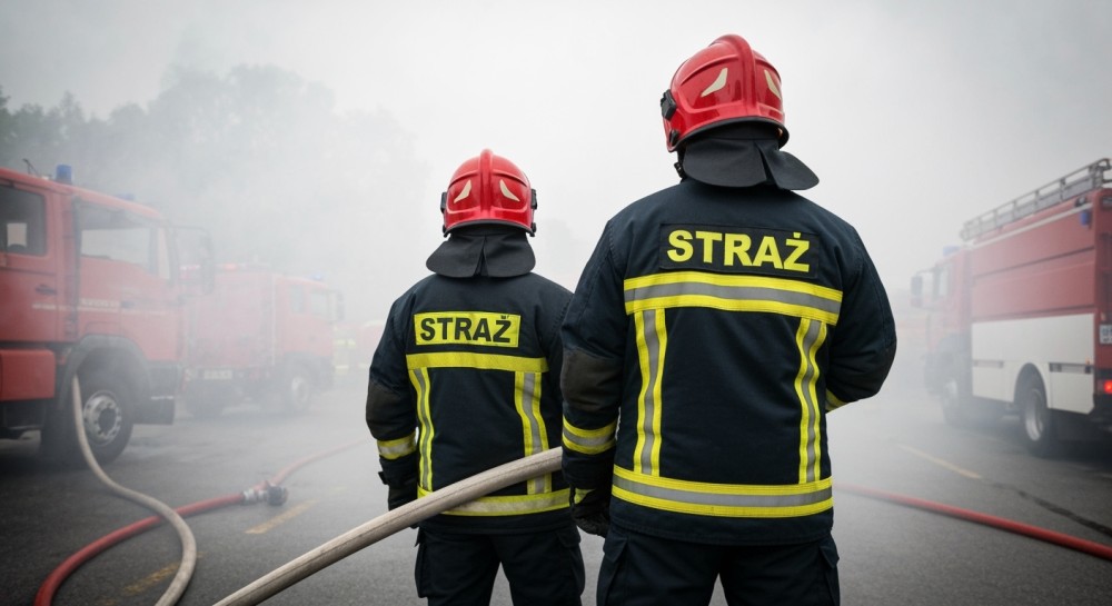 Pożar w Chorzowie: Mieszkańcy, zachowajcie ostrożność i unikajcie rejonu akcji!