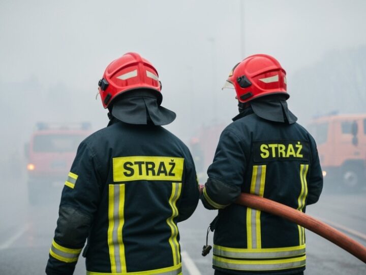 Strażacy z Łagiszy w akcji: 60. wyjazd do pożaru na prywatnej posesji