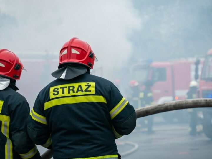 OSP Siewierz w akcji: Pożar i kolizja w jednym dniu