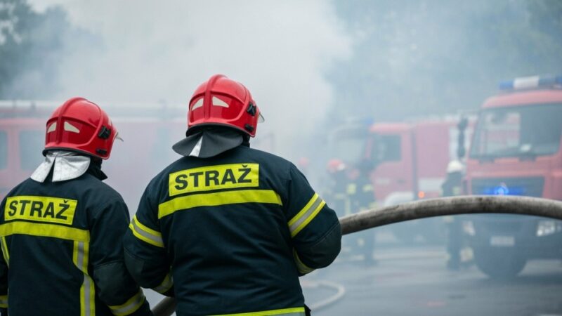 OSP Siewierz w akcji: Pożar i kolizja w jednym dniu