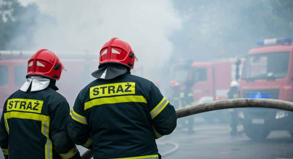 OSP Siewierz w akcji: Pożar i kolizja w jednym dniu