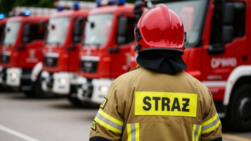 OSP Czeladź debiutuje na manewrach Pogoria Alert