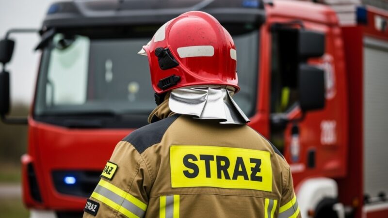 Nowy sprzęt OSP Wojkowice Kościelne podnosi standardy bezpieczeństwa mieszkańców